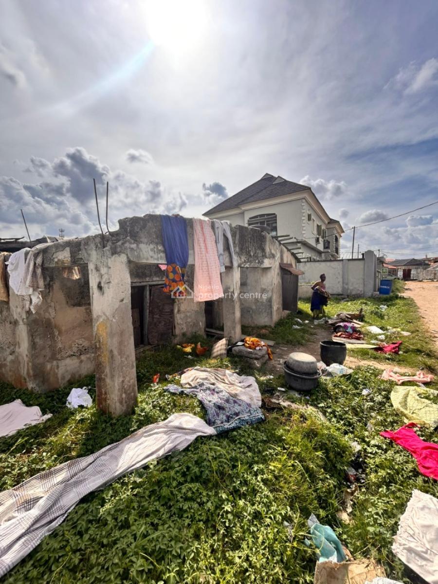 Demolishable Bungalow on a Standard Plot of Land Measuring Approximate, Off Agboyi/ Church Street, Alapere, Ketu, Lagos, Land for Sale