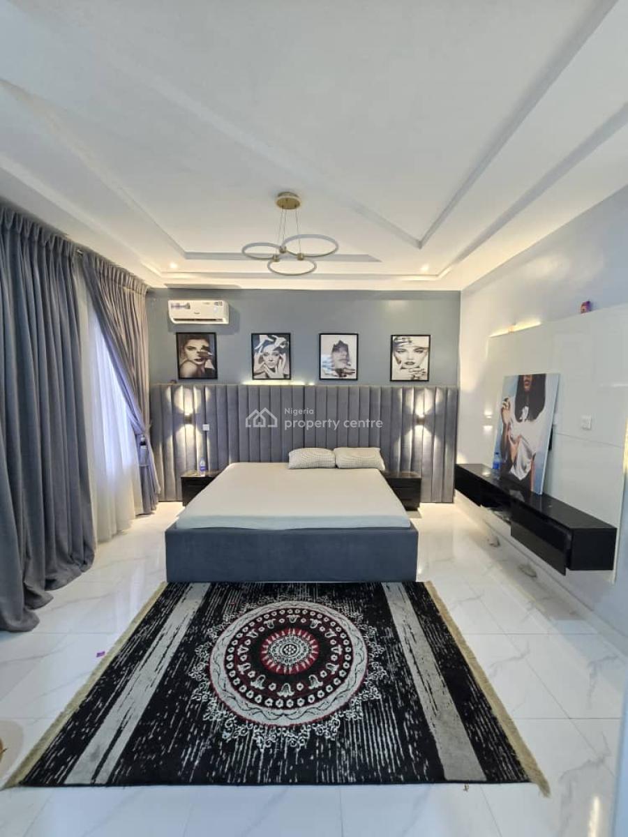 Luxury Furnished 1 Bedroom Apartment with Pool  & Bq Storage, Ikate Elegushi, Lekki, Lagos, Mini Flat (room and Parlour) for Rent