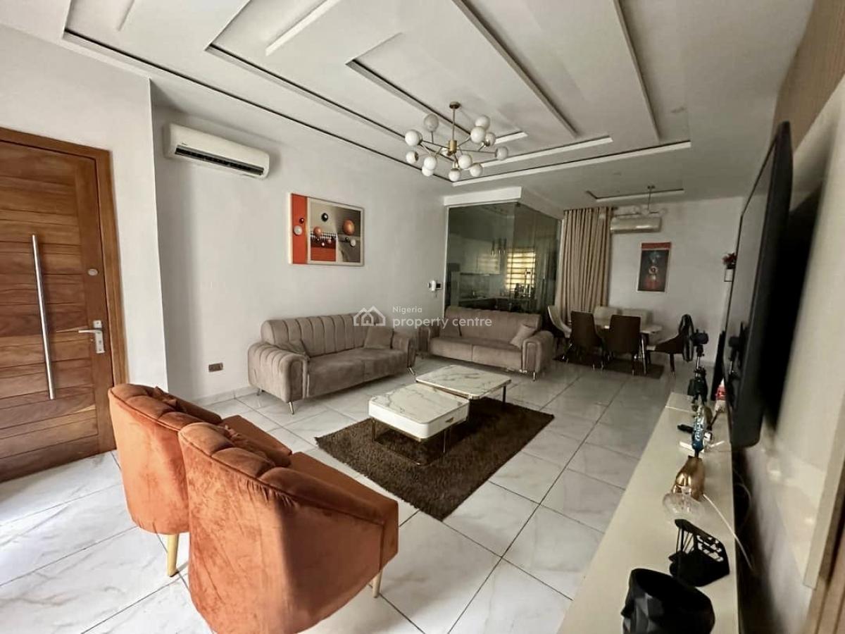 Fully Furnished 2-bedroom Apartment in Chevron with Premium Amenities, Chevron, Lekki, Lagos, Flat / Apartment for Rent