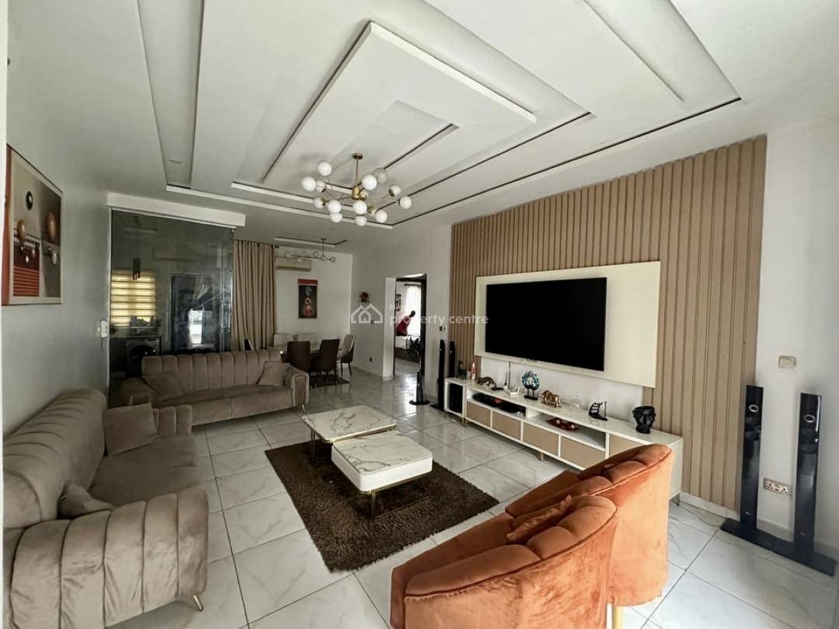 Fully Furnished 2-bedroom Apartment in Chevron with Premium Amenities, Chevron, Lekki, Lagos, Flat / Apartment for Rent