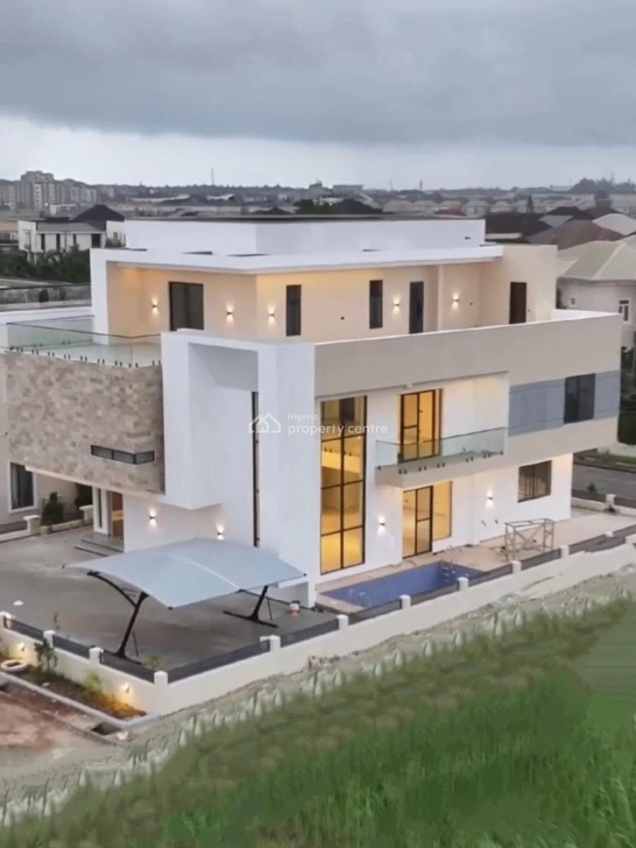 5 Bedroom Detached Duplex with Bq, Swimming Pool, Pentfloor, Cinema, Chevron, Lekki, Lagos, Detached Duplex for Sale