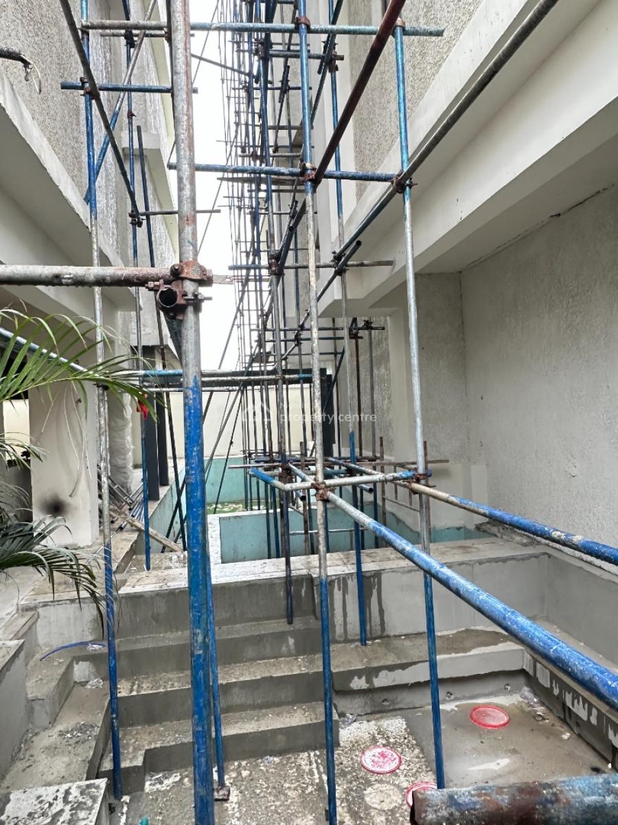 Beautiful 2 Bedroom Service Apartment with Swimming Pool, Lekki Phase 1, Lekki, Lagos, Flat / Apartment for Sale