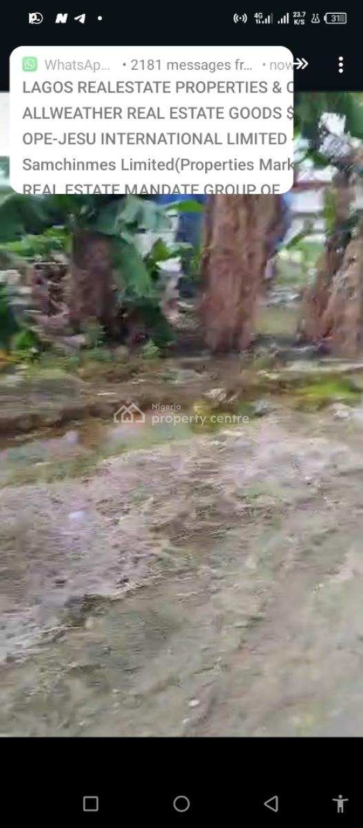 Buy & Built Land in a Grown/developed Area, Umited Estate, Sangotedo, Ajah, Lagos, Land for Sale