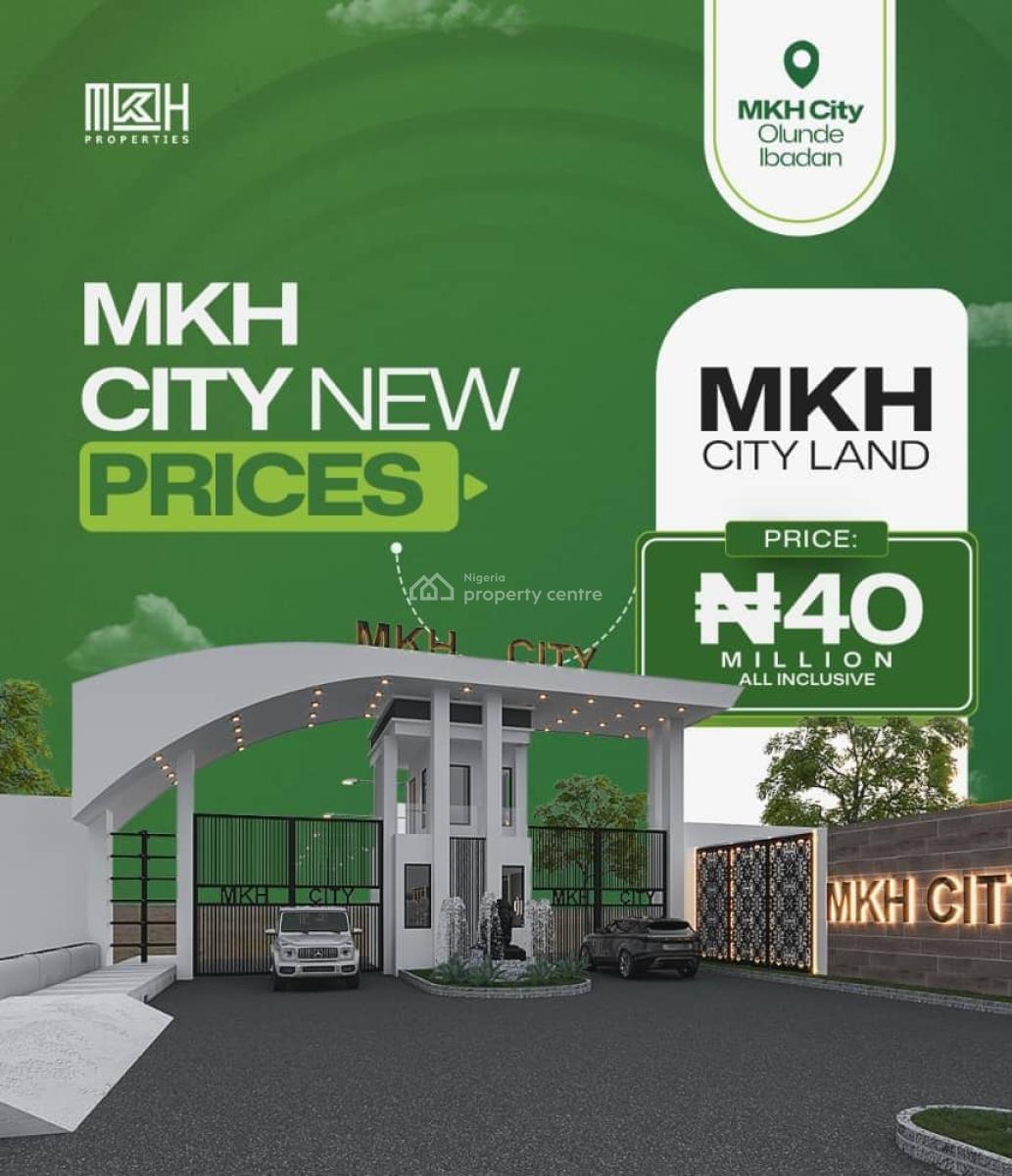 Premium Residential Buy and Build Land, Mkh City Olunde Scheme, Academy, Ibadan, Oyo, Residential Land for Sale