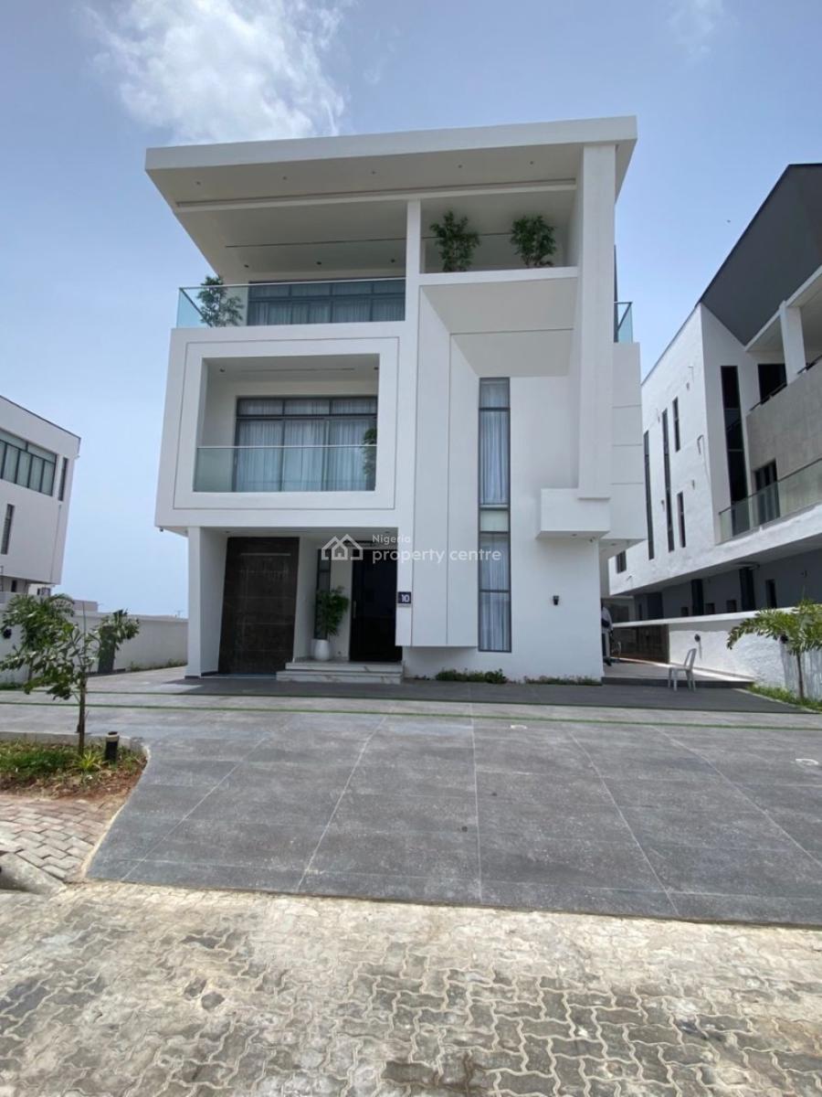 Luxury 5 Bedroom Fully Detached with Bq, Pool, Gym, Elevator, Ikate, Lekki, Lagos, Detached Duplex for Sale