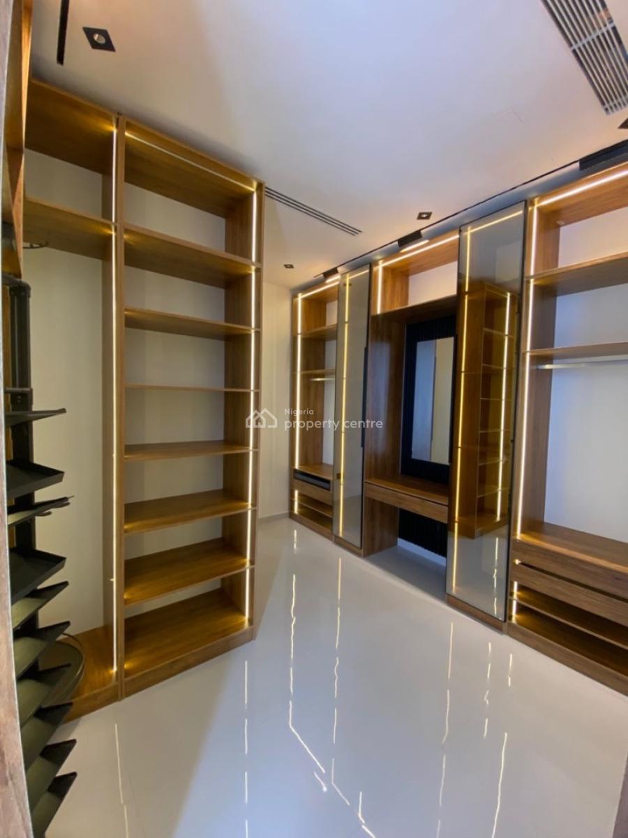 Luxury 5 Bedroom Fully Detached with Bq, Pool, Gym, Elevator, Ikate, Lekki, Lagos, Detached Duplex for Sale