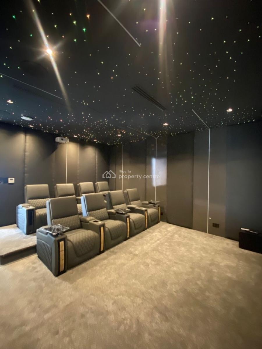 Luxury 5 Bedroom Fully Detached with Bq, Pool, Gym, Elevator, Ikate, Lekki, Lagos, Detached Duplex for Sale