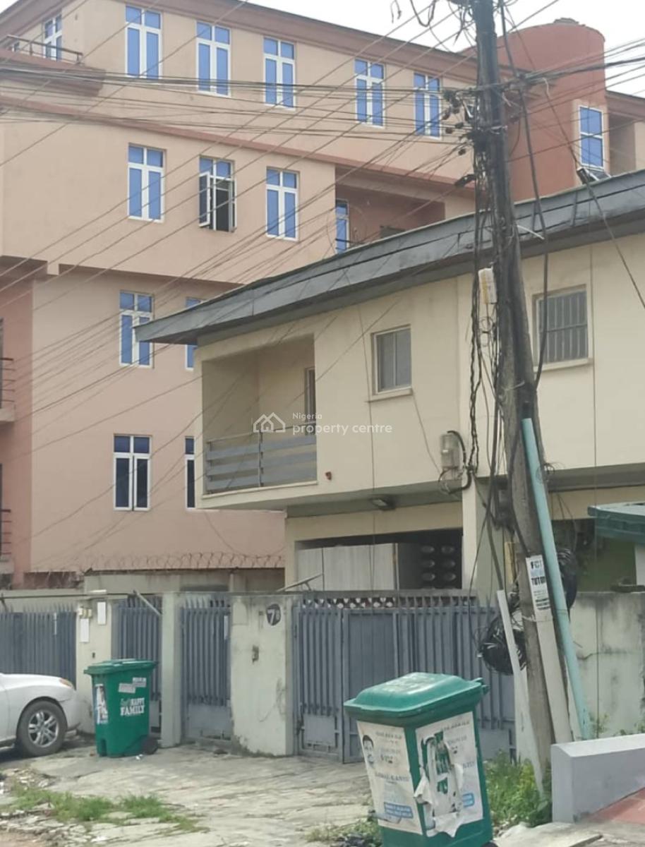 Lovely Big 3 Bedrom Duplex Self Compound (commercial Use), Off Allen Avenue, Ikeja, Lagos, Commercial Property for Rent