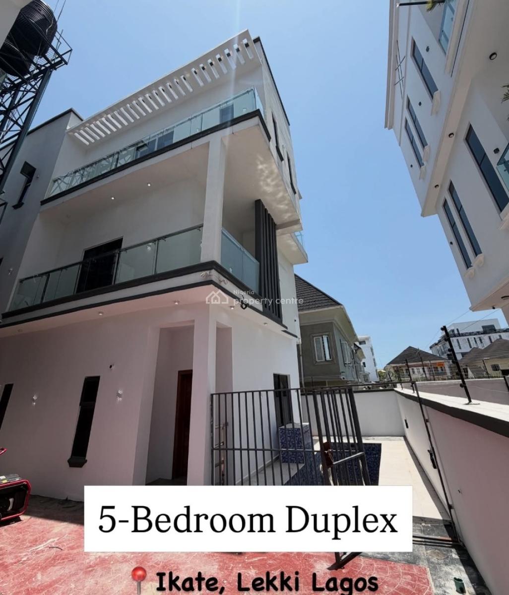 Luxury 5 Bedroom Detached Duplex, Ikate, Lekki, Lagos, Detached Duplex for Sale