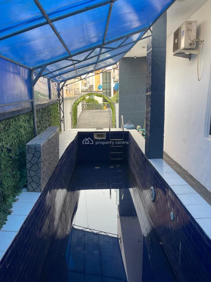 Fully Top Notch Furnished with Solar Inverter and Big Swimming Pool, Lekki Palm City, Ado, Ajah, Lagos, Semi-detached Duplex for Rent