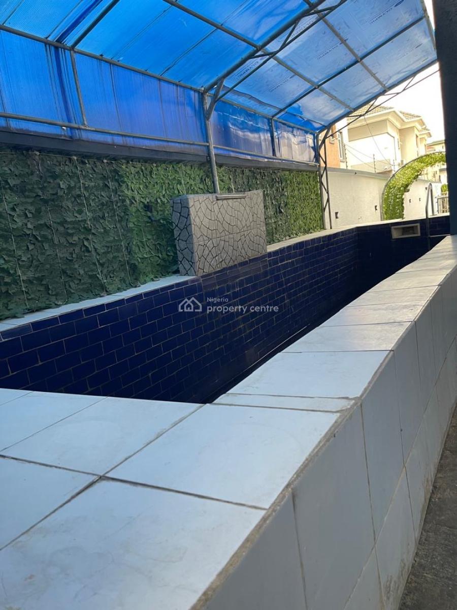 Fully Top Notch Furnished with Solar Inverter and Big Swimming Pool, Lekki Palm City, Ado, Ajah, Lagos, Semi-detached Duplex for Rent