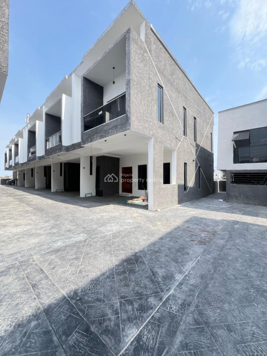 4 Bedroom Terraced Duplex in a Secured Estate, Close to Lekki Conservative Center, Ikota, Lekki, Lagos, Terraced Duplex for Sale