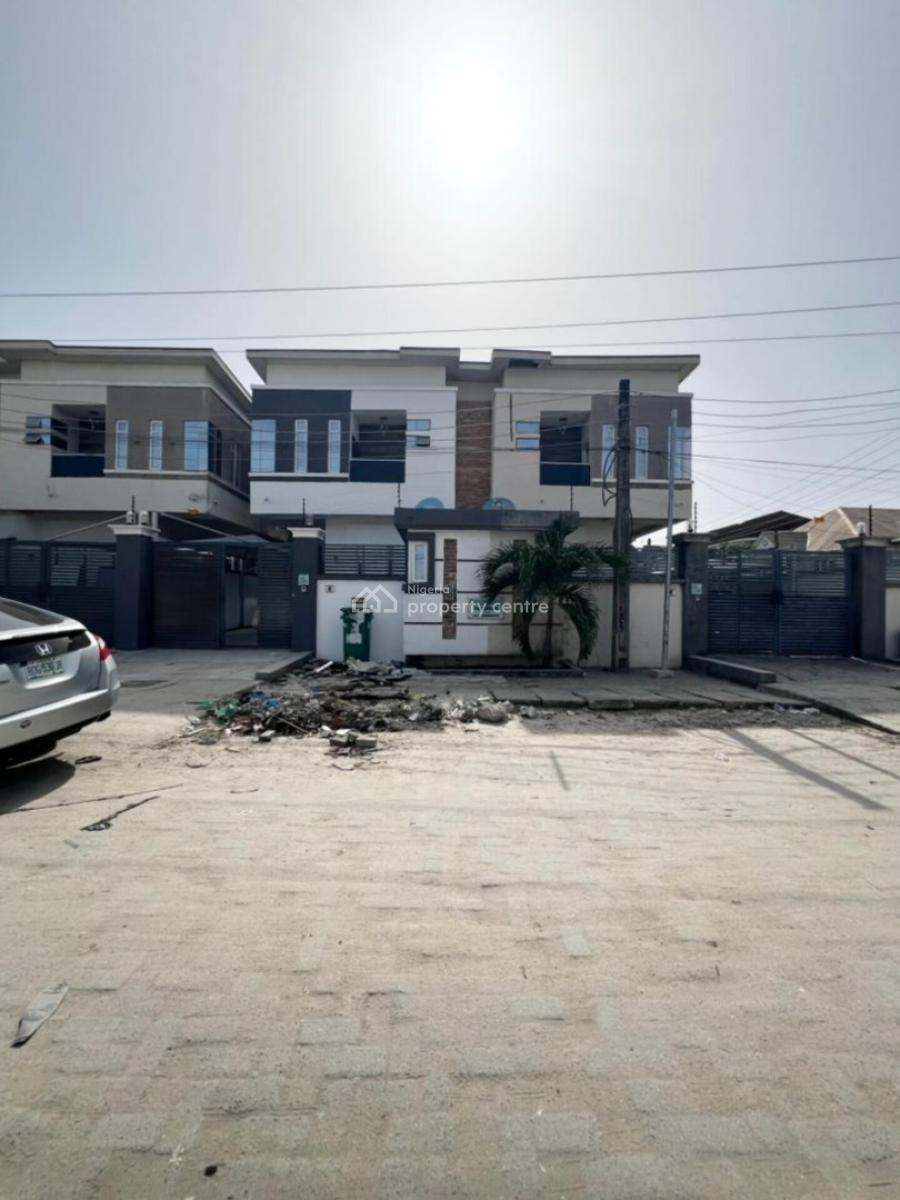 Luxury Self Compound 4 Bedroom Semi Detached Duplex in a Secure Estate, Ologolo, Lekki, Lagos, Flat / Apartment for Rent