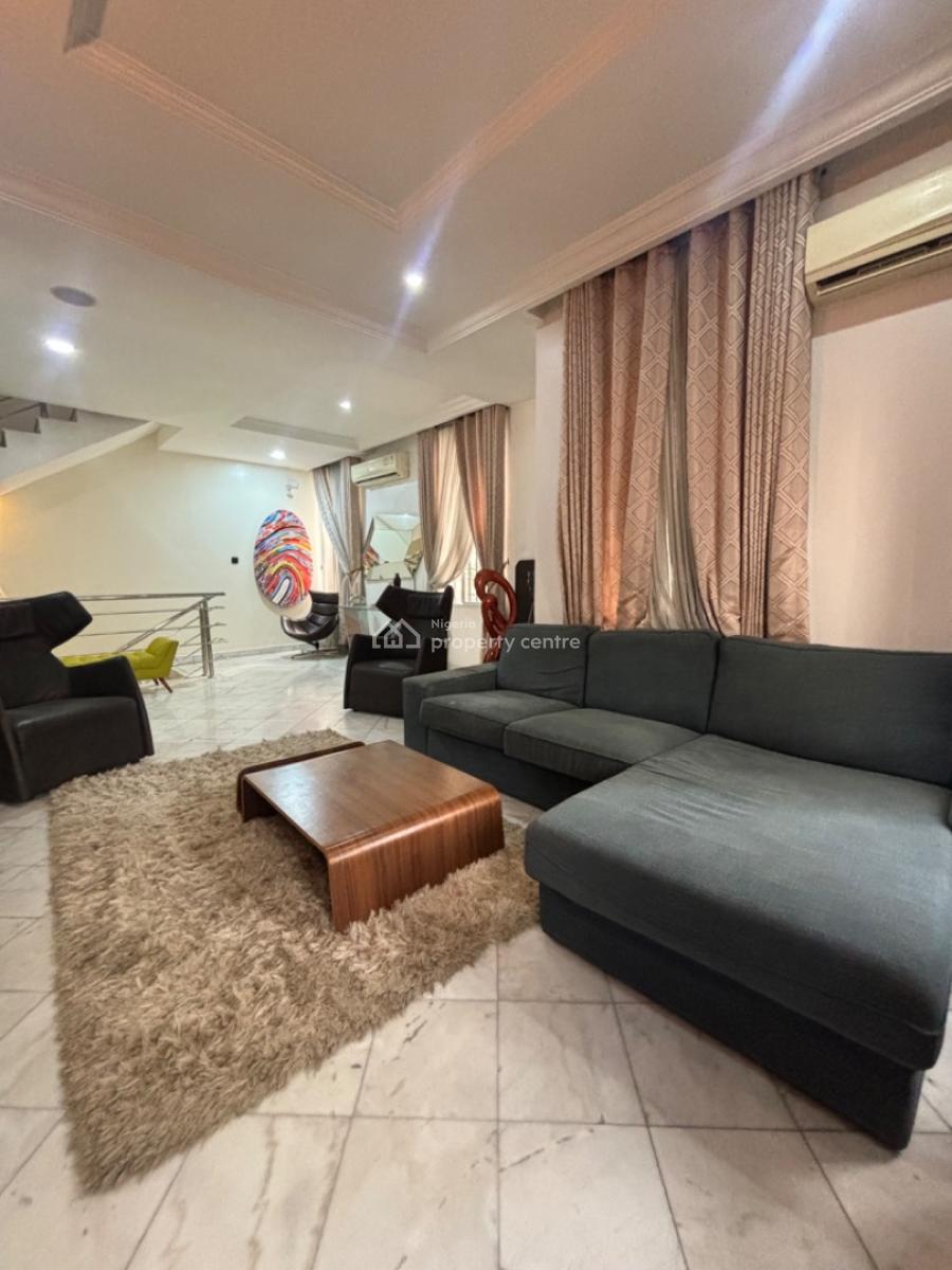 Furnished 3 Bedroom Semi Detached Duplex, Parkview, Ikoyi, Lagos, Semi-detached Duplex for Rent