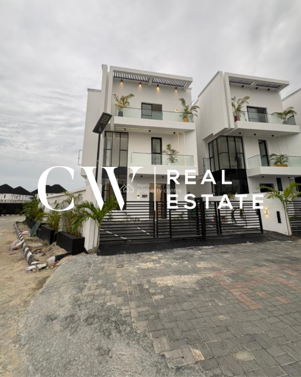 4 Bedroom Semi-detached Duplex with Bq, Lekki, Lagos, Semi-detached Duplex for Sale