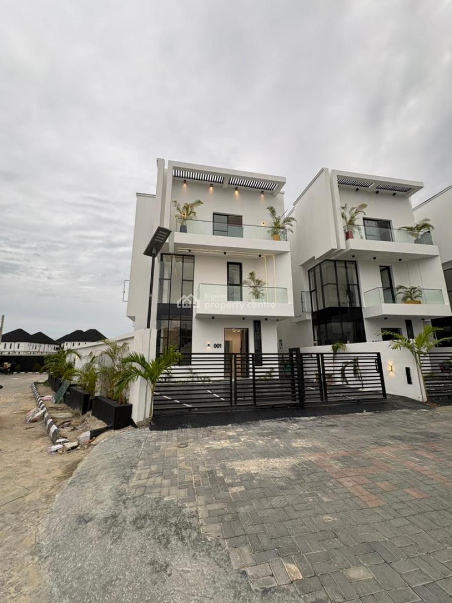 4 Bedroom Semi-detached Duplex with Bq, Lekki, Lagos, Semi-detached Duplex for Sale