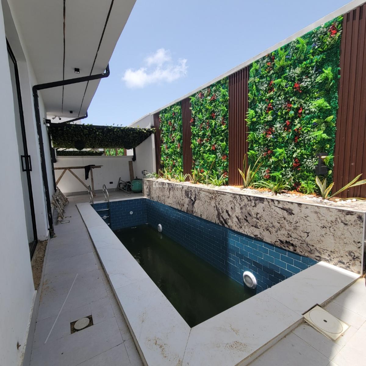 Enormous 5bedroom Duplex with a Bq,pool,cinema, Gym, Located in a Prestigious Estate Close to Commercial Amenities, Lekki Phase 1, Lekki, Lagos, Detached Duplex for Sale