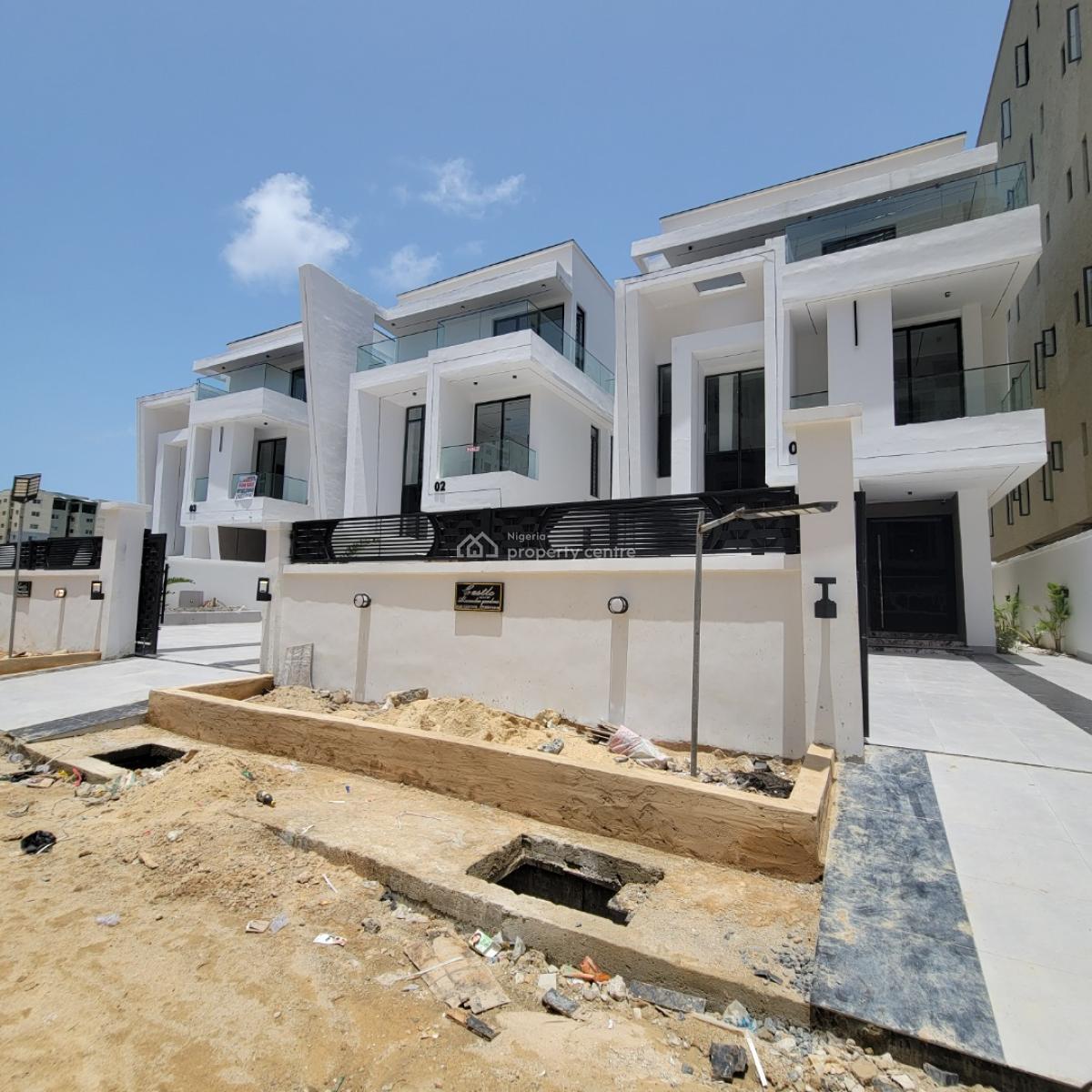 Enormous 5bedroom Duplex with a Bq,pool,cinema, Gym, Located in a Prestigious Estate Close to Commercial Amenities, Lekki Phase 1, Lekki, Lagos, Detached Duplex for Sale