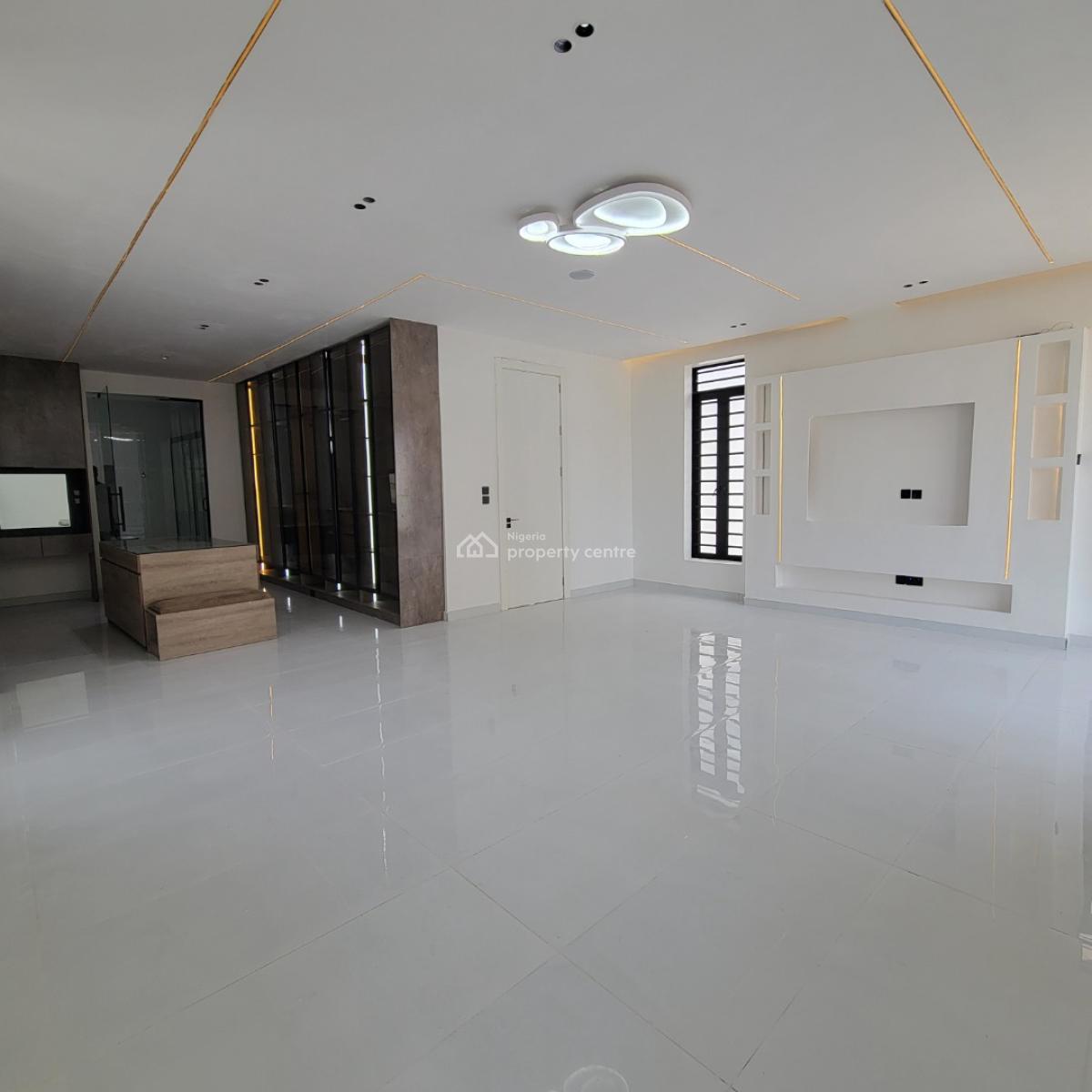 Enormous 5bedroom Duplex with a Bq,pool,cinema, Gym, Located in a Prestigious Estate Close to Commercial Amenities, Lekki Phase 1, Lekki, Lagos, Detached Duplex for Sale