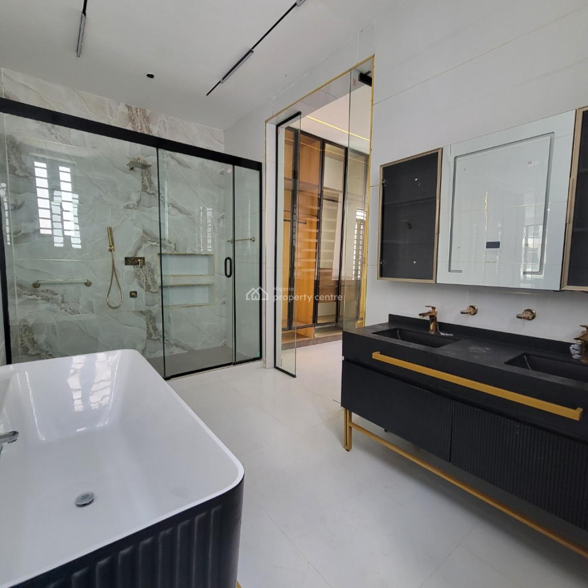 Enormous 5bedroom Duplex with a Bq,pool,cinema, Gym, Located in a Prestigious Estate Close to Commercial Amenities, Lekki Phase 1, Lekki, Lagos, Detached Duplex for Sale