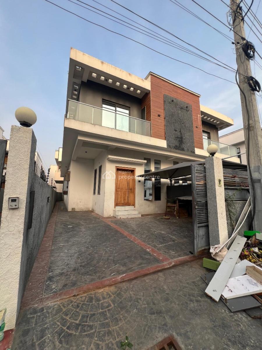 Luxury Four Semi Detached with Bq, Gated Estate Orchid Road, Off Chevron, Lekki Phase 2, Lekki, Lagos, Semi-detached Duplex for Rent