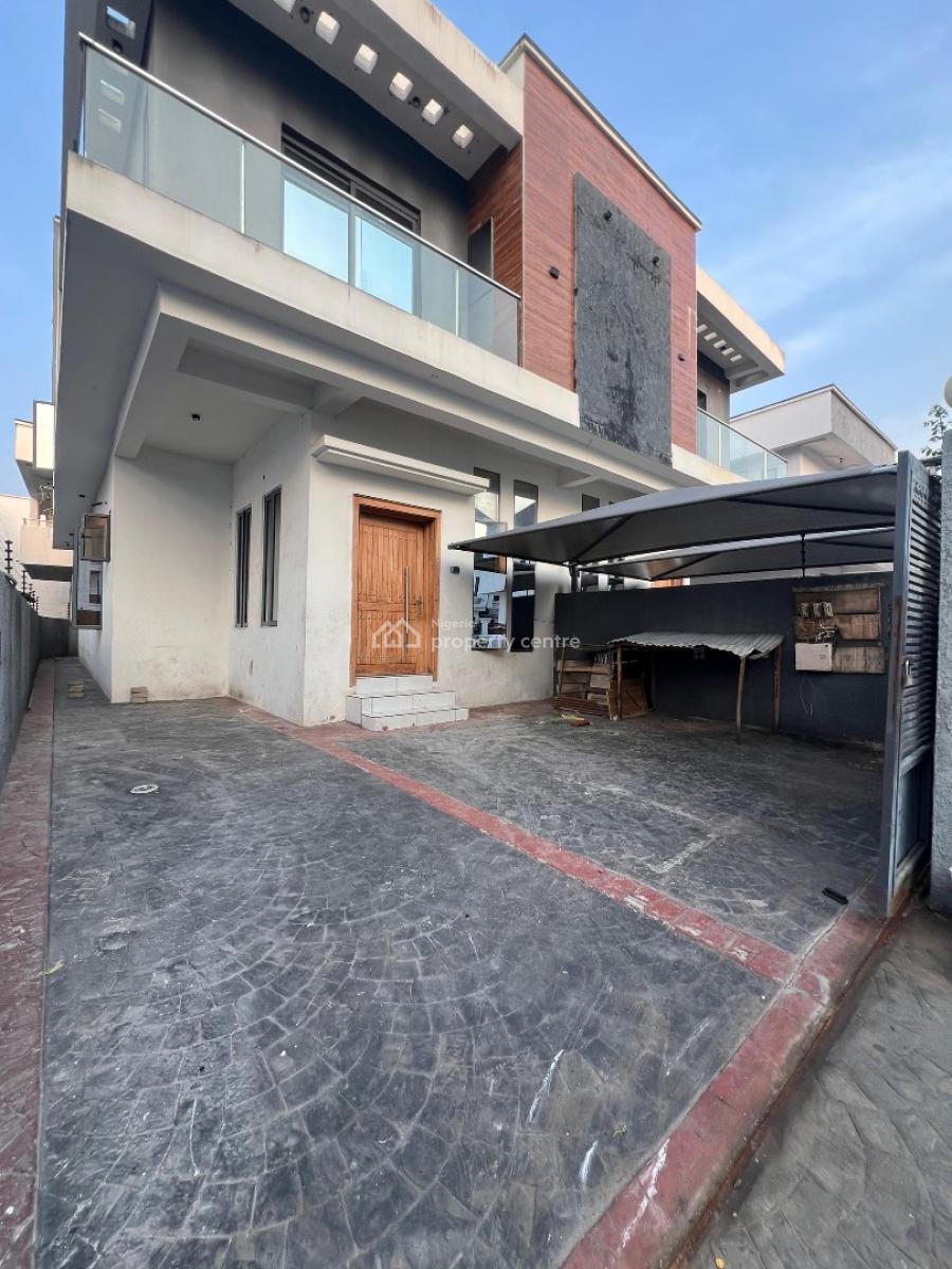 Luxury Four Semi Detached with Bq, Gated Estate Orchid Road, Off Chevron, Lekki Phase 2, Lekki, Lagos, Semi-detached Duplex for Rent