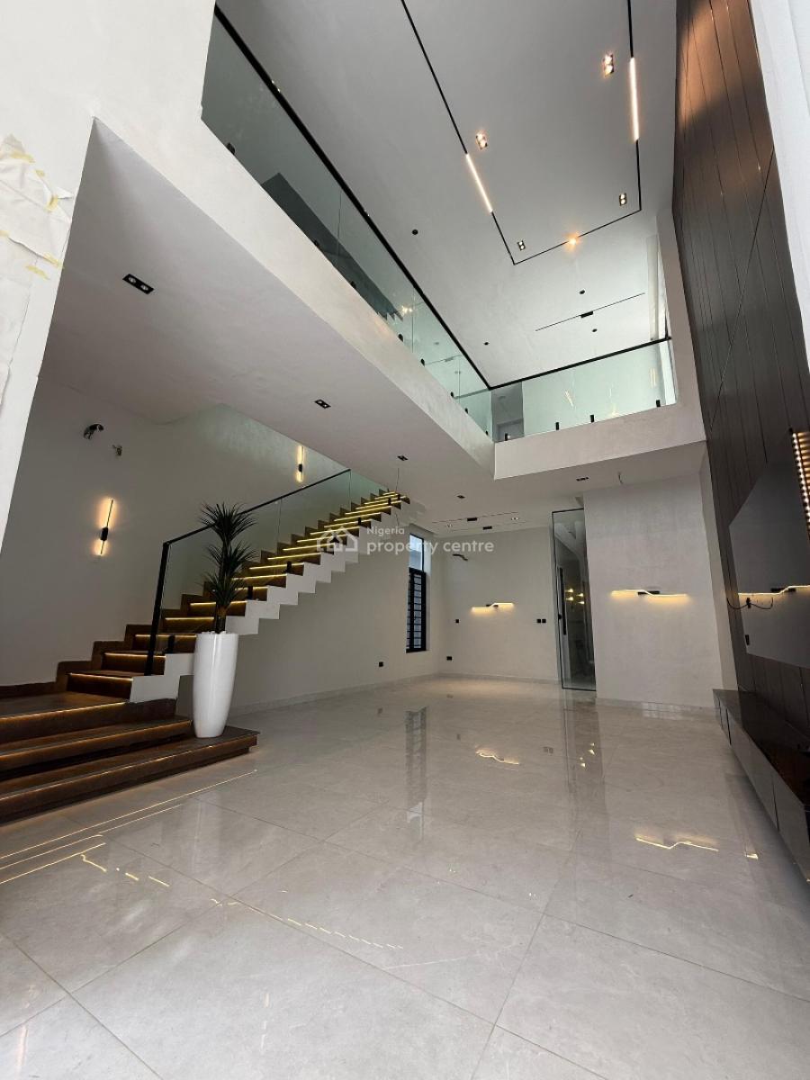 Luxury Five Bedroom Fully Detached Duplex with Bq, Orhid Road, Off Chevron, Lekki Phase 2, Lekki, Lagos, Detached Duplex for Sale