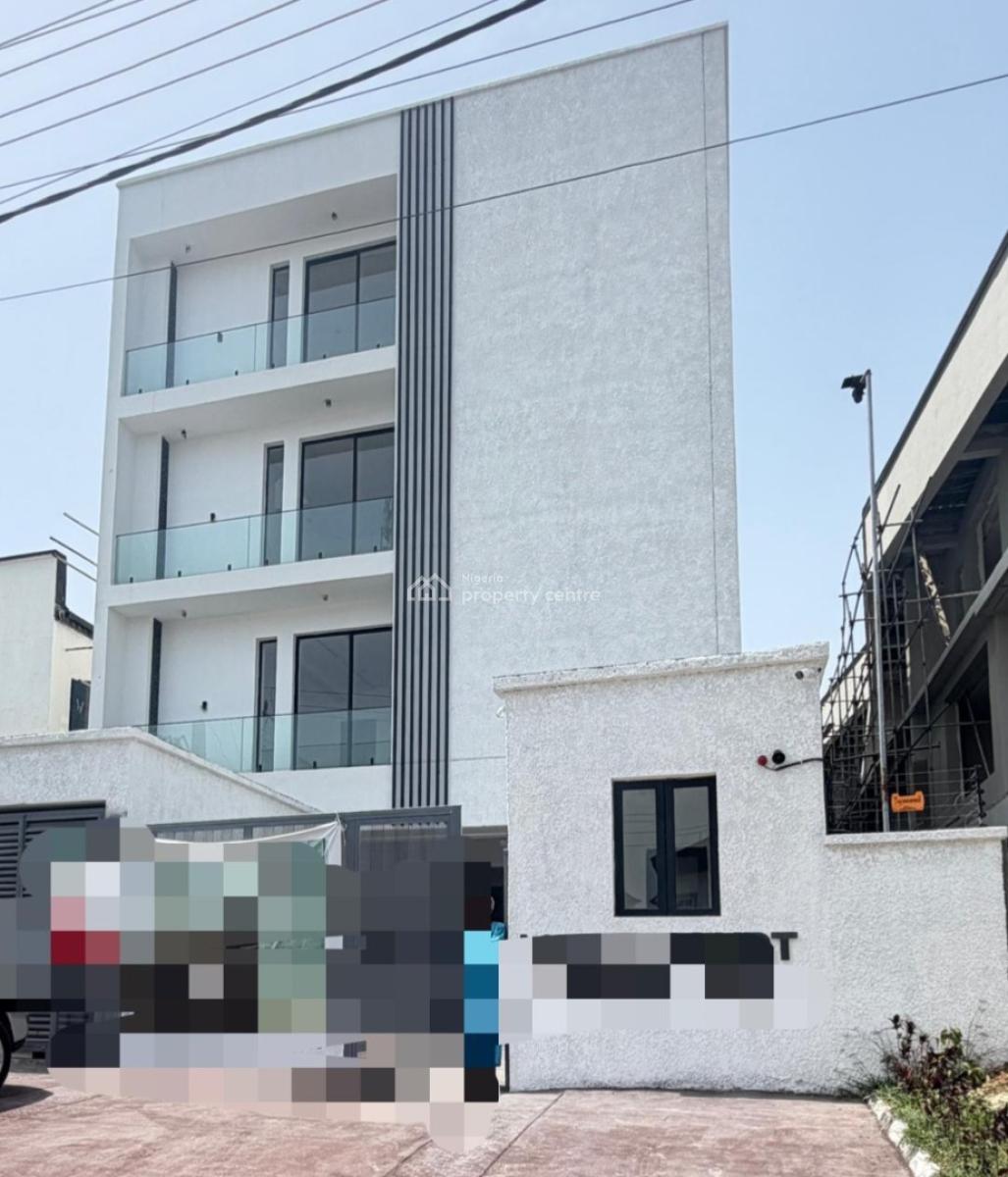 Stunning 4 Bedroom Terraced Duplex with Bq., Chevron, Lekki, Lagos, Terraced Duplex for Sale