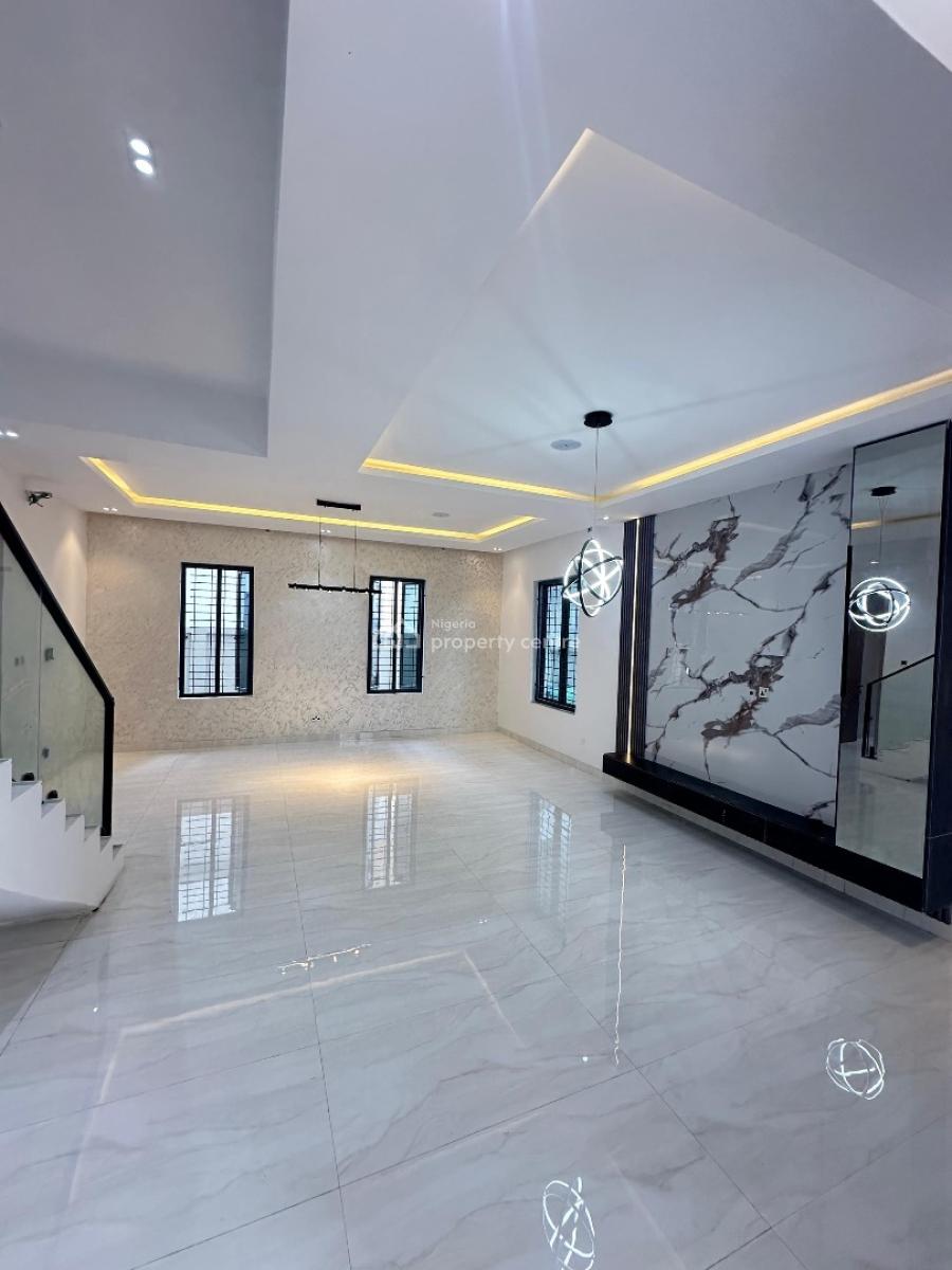 Newly Built 5 Bedroom Fully Detached Smart Home with Bq, Off Freedom Way, Lekki Phase 1, Lekki, Lagos, Detached Duplex for Sale