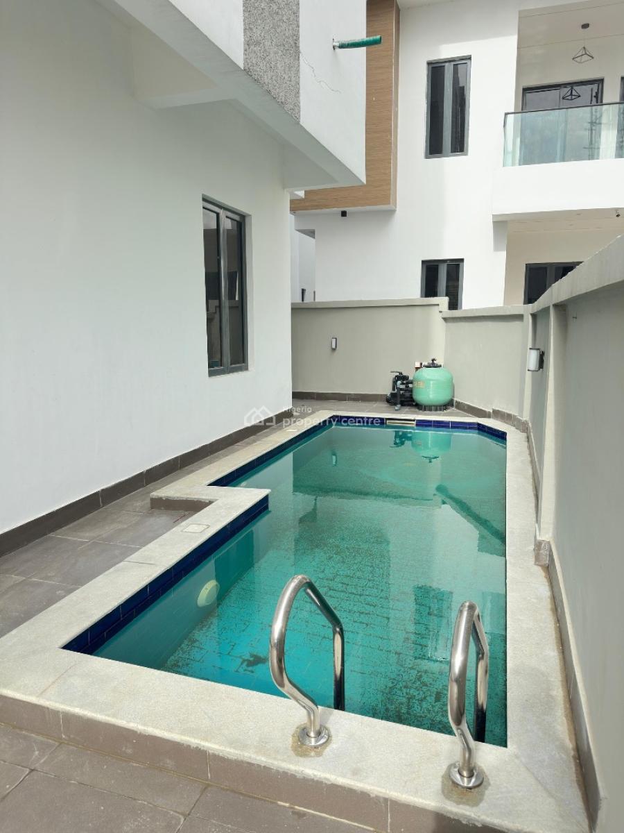 Newly Built 5 Bedroom Fully Detached Smart Home with Bq, Off Freedom Way, Lekki Phase 1, Lekki, Lagos, Detached Duplex for Sale