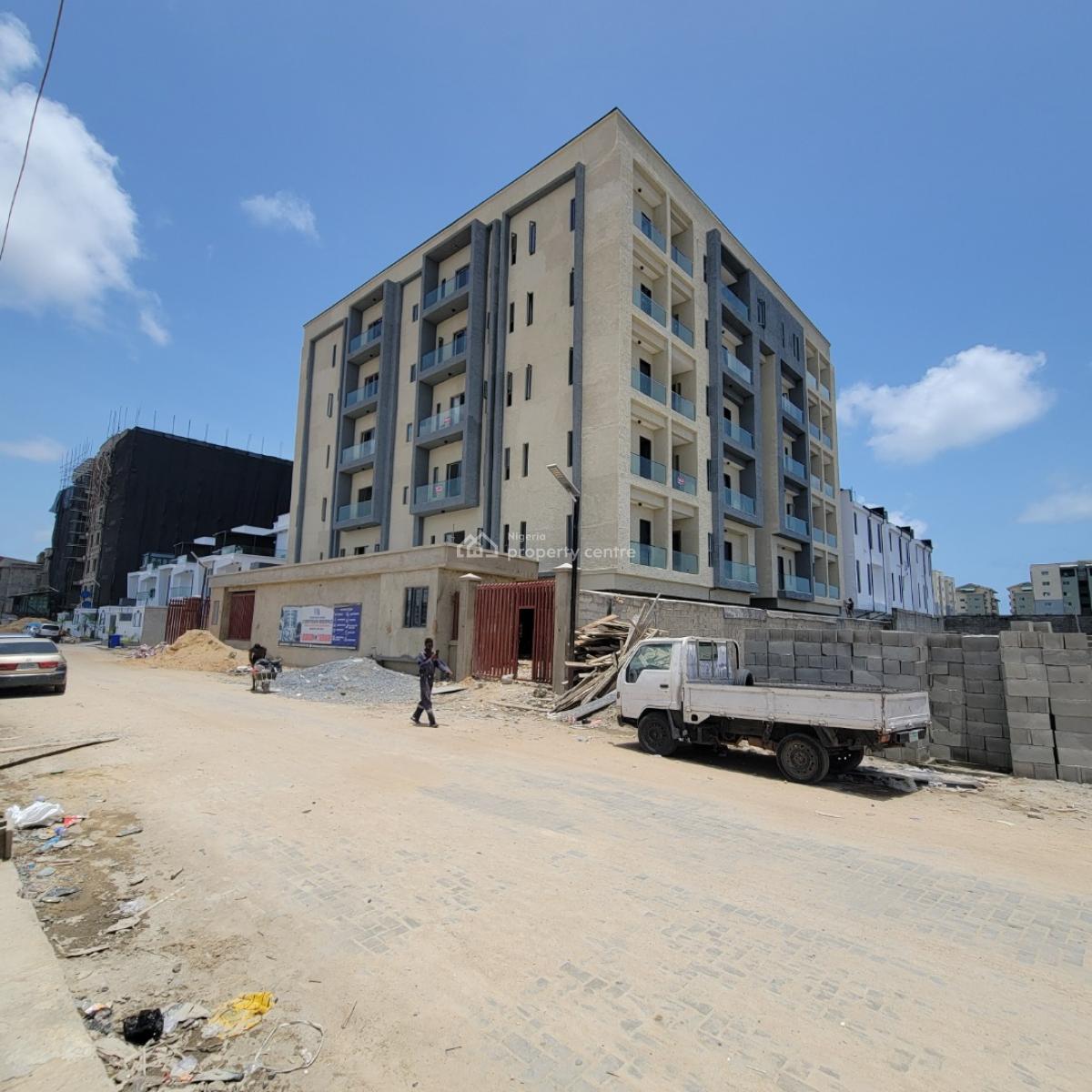 Newly Built 2 Bedroom Apartment with 24/7 Light, Pool,elevator, Lekki Phase 1, Lekki, Lagos, Flat / Apartment for Sale