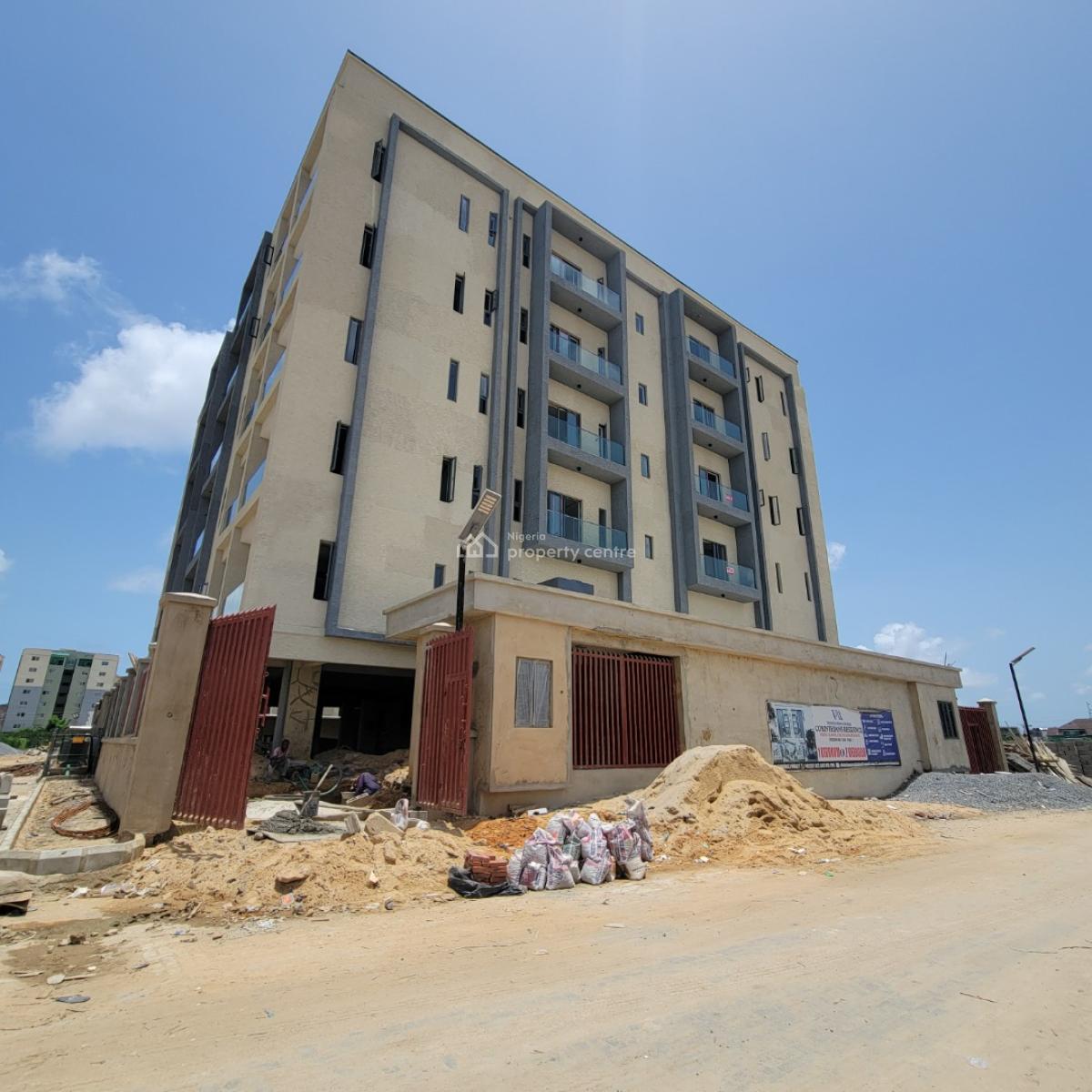 Newly Built 2 Bedroom Apartment with 24/7 Light, Pool,elevator, Lekki Phase 1, Lekki, Lagos, Flat / Apartment for Sale