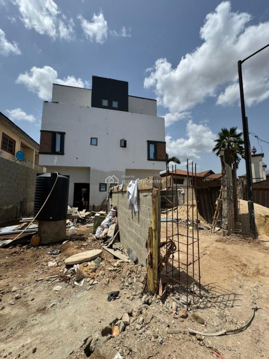 Newly Built 4 Bedroom Semi Detached Duplex (back Unit), Anthony, Maryland, Lagos, Detached Duplex for Sale