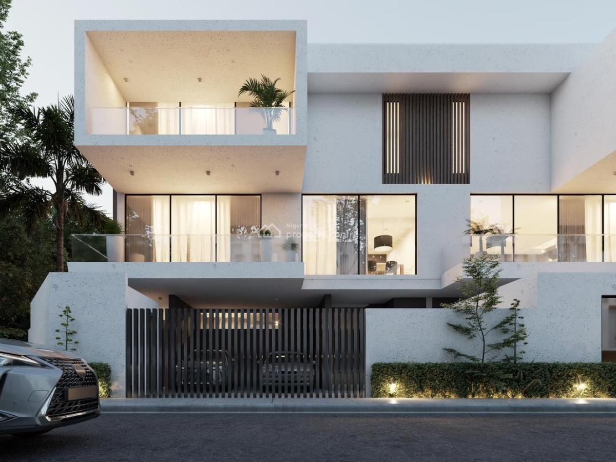 4-bedroom Terrace with Boys Quarters (bq), Ikate, Lekki, Lagos, Terraced Duplex for Sale