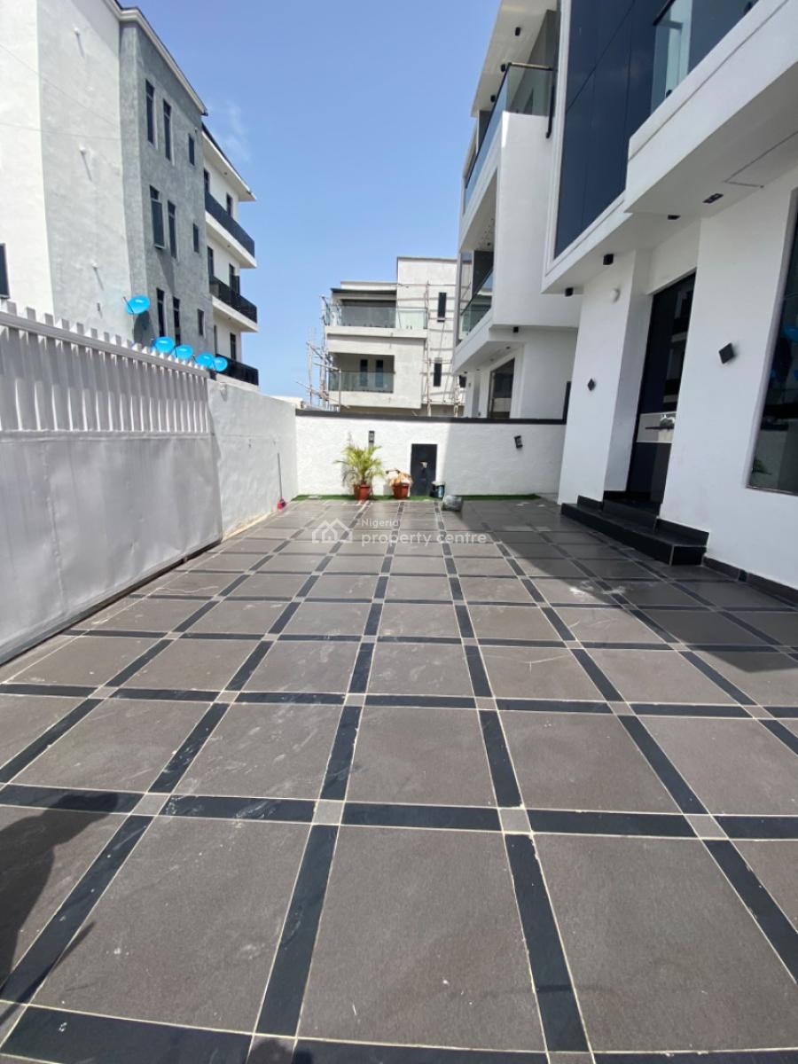 a Beautiful ,5 Bedrooms Fully Detached Duplex with a Rooftop Terrace, Gated Estate-call to Enter -24/7 Estate Security, Ologolo, Lekki, Lagos, Detached Duplex for Sale