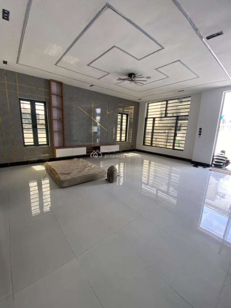 a Beautiful ,5 Bedrooms Fully Detached Duplex with a Rooftop Terrace, Gated Estate-call to Enter -24/7 Estate Security, Ologolo, Lekki, Lagos, Detached Duplex for Sale