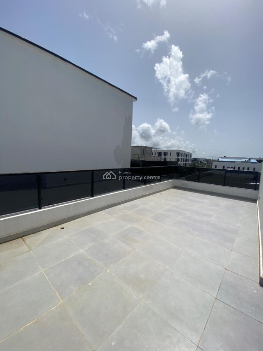 a Beautiful ,5 Bedrooms Fully Detached Duplex with a Rooftop Terrace, Gated Estate-call to Enter -24/7 Estate Security, Ologolo, Lekki, Lagos, Detached Duplex for Sale
