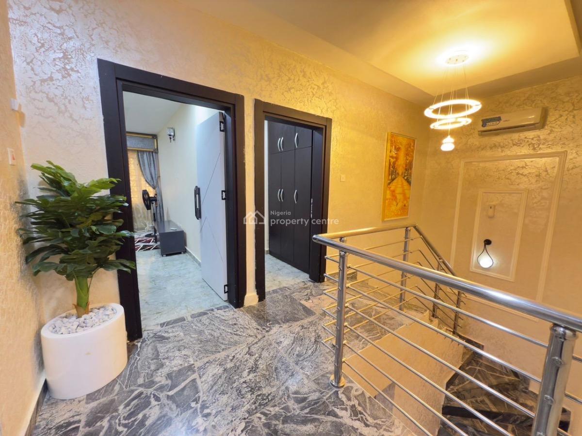 Exquisite Fully Furnished 4-bedroom Terrace Duplex (standalone Unit), Near Airport, Lugbe District, Abuja, Self Contain (single Rooms) for Rent