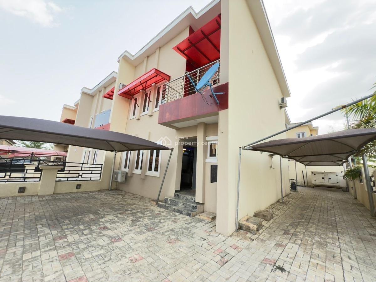 Exquisite Fully Furnished 4-bedroom Terrace Duplex (standalone Unit), Near Airport, Lugbe District, Abuja, Self Contain (single Rooms) for Rent