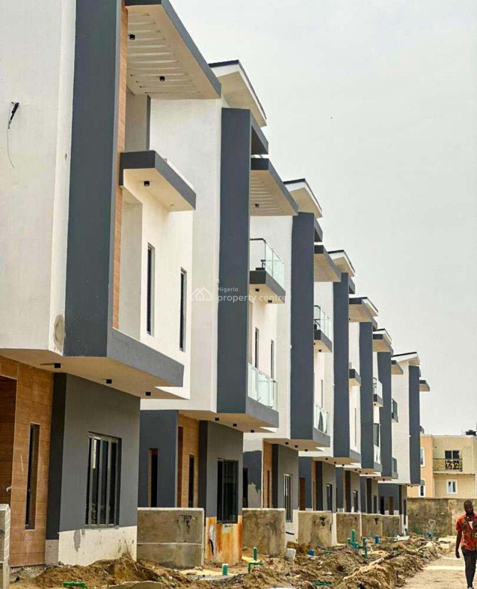 Luxury 3-bedroom Terrace + Bq, Abraham Adesanya Lekki, Sangotedo, Ajah, Lagos, Terraced Duplex for Sale