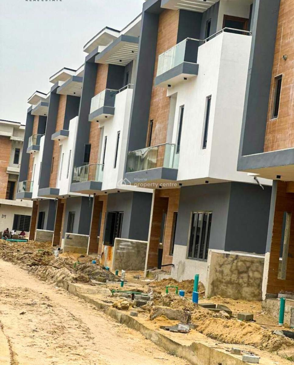 Luxury 3-bedroom Terrace + Bq, Abraham Adesanya Lekki, Sangotedo, Ajah, Lagos, Terraced Duplex for Sale