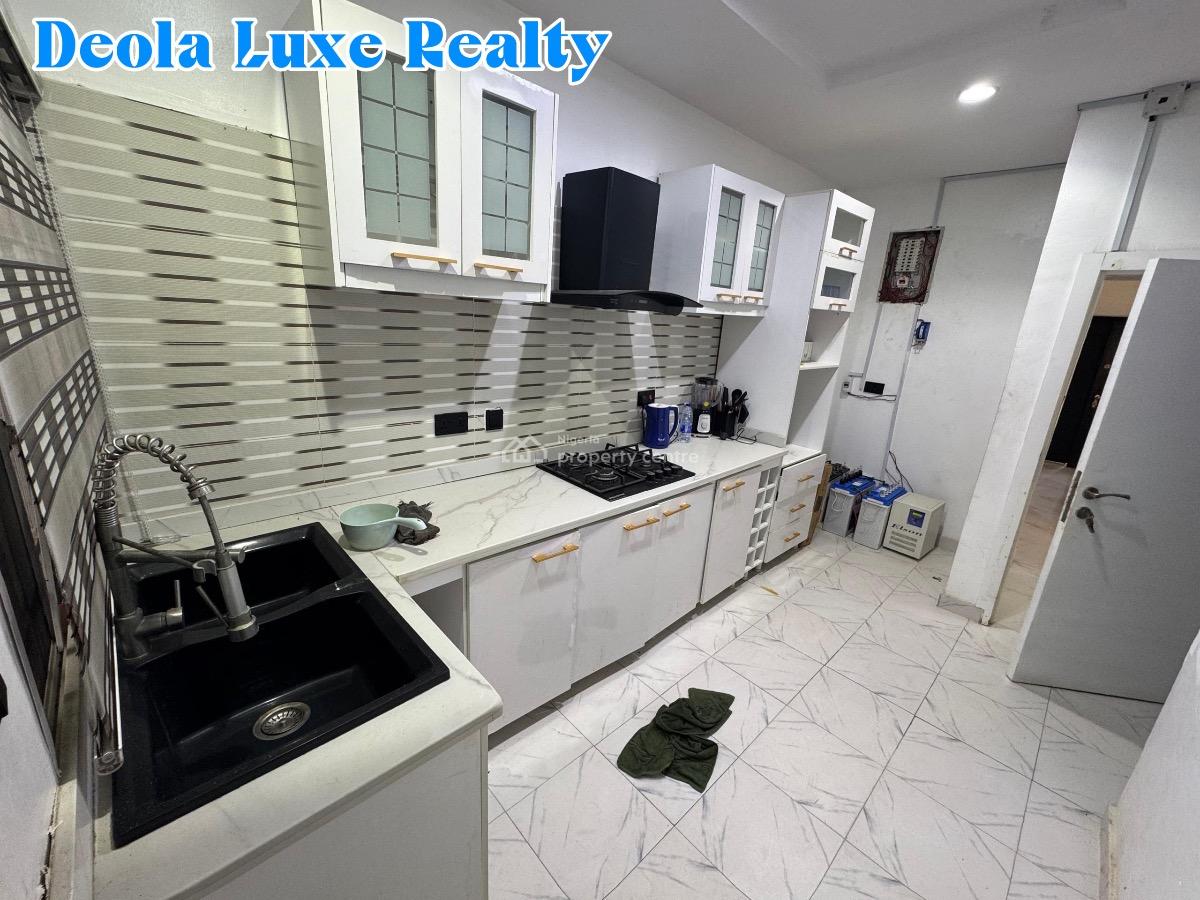 a Very Spacious 3 Bedrooms Terrace Duplex in a Fully Serviced Estate, Horizon Cyberville Estate By The Coastal Road, Ikate, Lekki, Lagos, Terraced Duplex for Rent