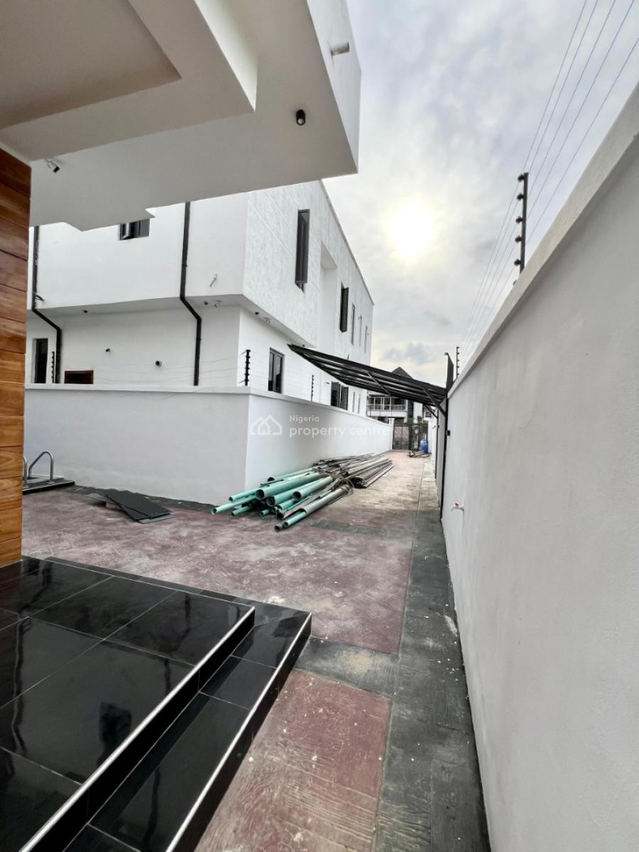 5 Bedrooms Detached Duplex with Pool, Bq, Self Service, Chevron, Lekki, Lagos, Detached Duplex for Sale