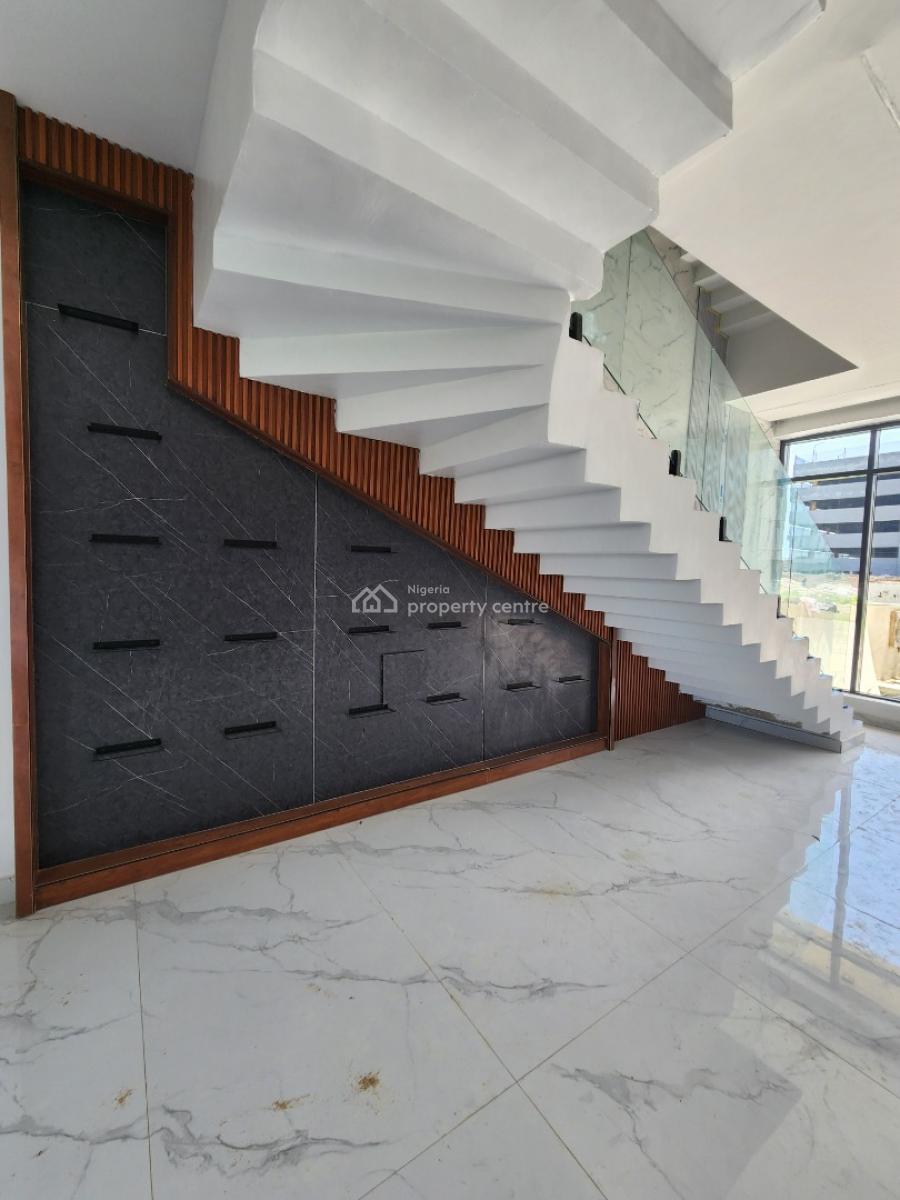 Luxury 5 Bedrooms Terraced Duplex with Bq and Pool in a Secured Estate, Lekki Phase 1, Lekki, Lagos, Terraced Duplex for Sale