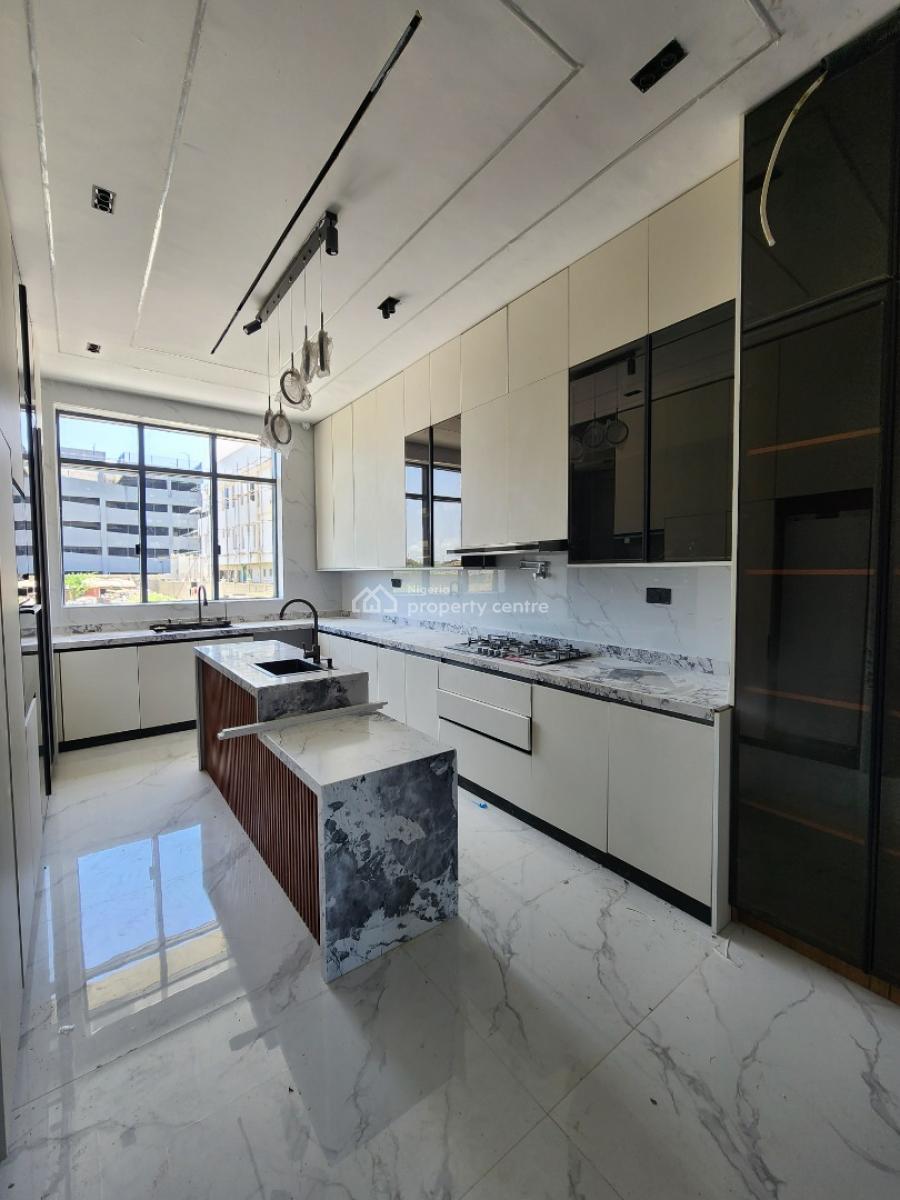 Luxury 5 Bedrooms Terraced Duplex with Bq and Pool in a Secured Estate, Lekki Phase 1, Lekki, Lagos, Terraced Duplex for Sale