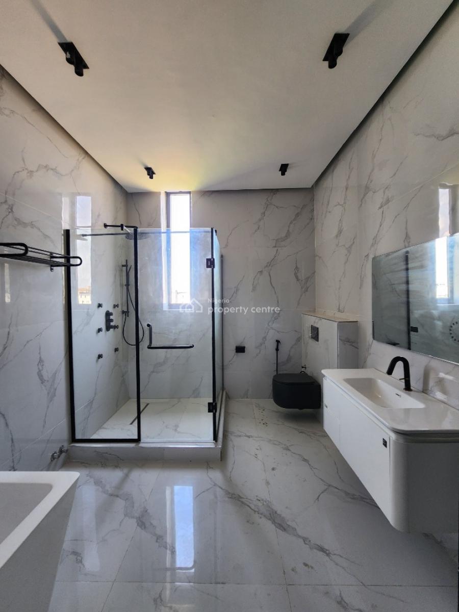 Luxury 5 Bedrooms Terraced Duplex with Bq and Pool in a Secured Estate, Lekki Phase 1, Lekki, Lagos, Terraced Duplex for Sale