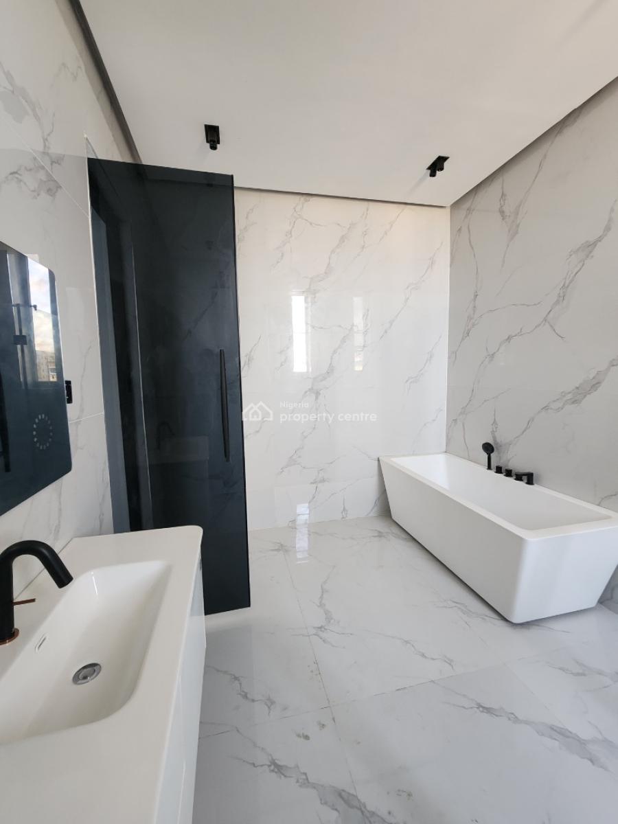 Luxury 5 Bedrooms Terraced Duplex with Bq and Pool in a Secured Estate, Lekki Phase 1, Lekki, Lagos, Terraced Duplex for Sale