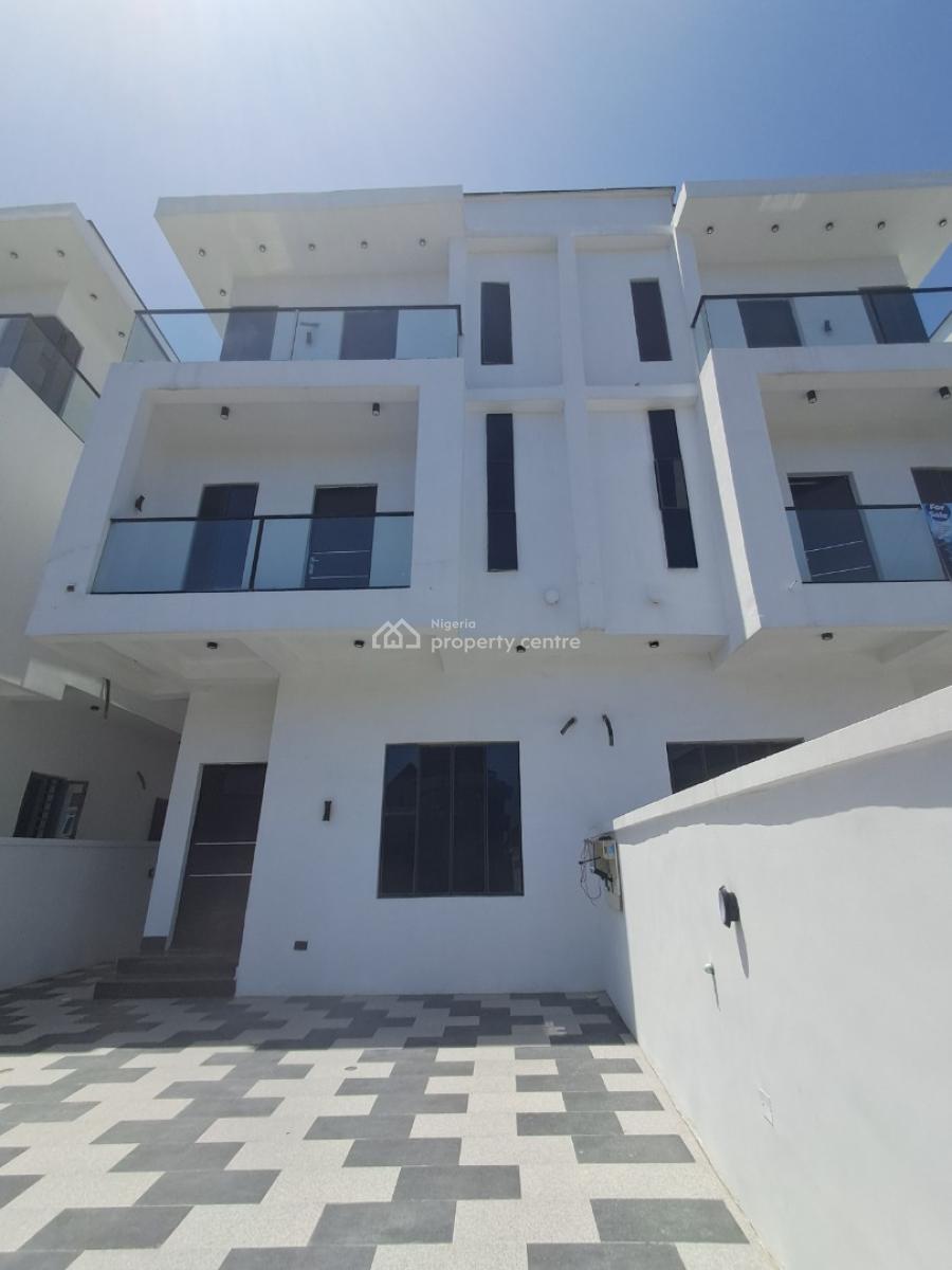 Luxury 5 Bedroom Semi Detached Duplex, in a Secured and Call to Access Estate, Lekky County, Lekki, Lagos, Detached Duplex for Sale