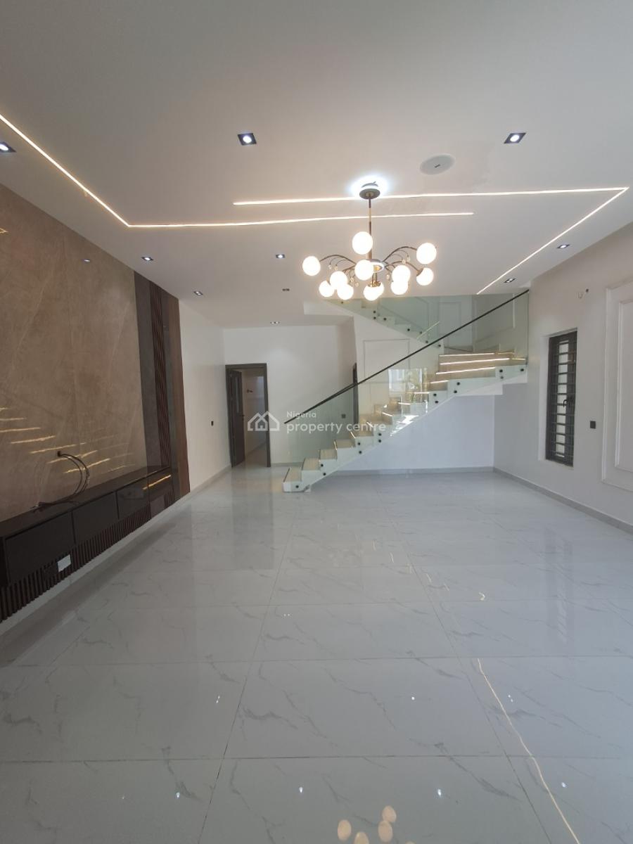 Luxury 5 Bedroom Semi Detached Duplex, in a Secured and Call to Access Estate, Lekky County, Lekki, Lagos, Detached Duplex for Sale