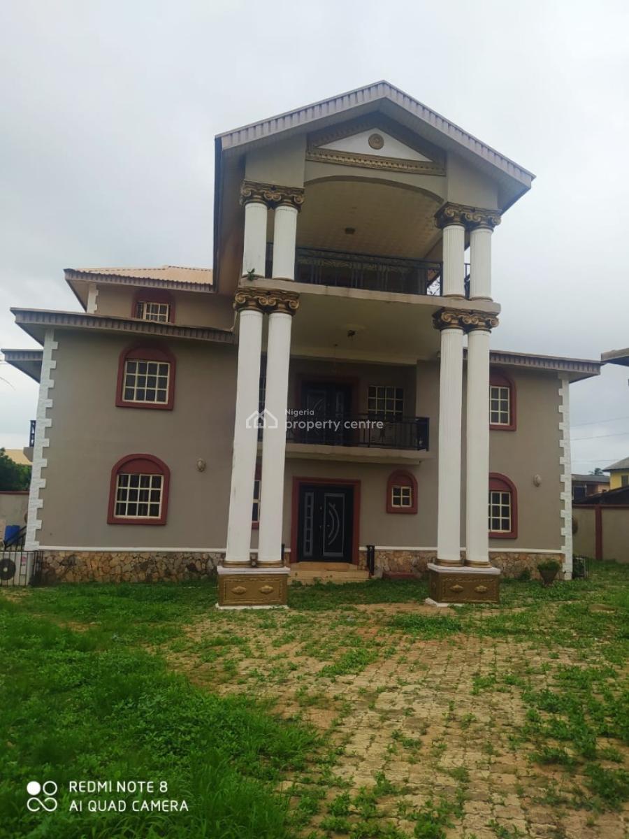 7 Bedrooms Detached House on 2 Plots, Oladunni House, Ogunyanwo Street, Sagamu, Ogun, Detached Duplex for Sale